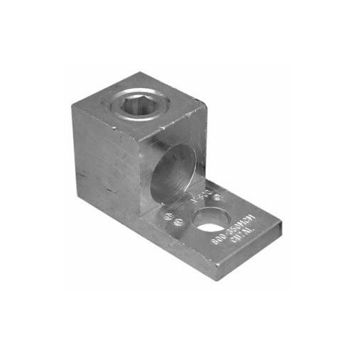 Aluminum Mechanical Lugs One Conductor - One Hole Mount 500MCM-#4 Awg