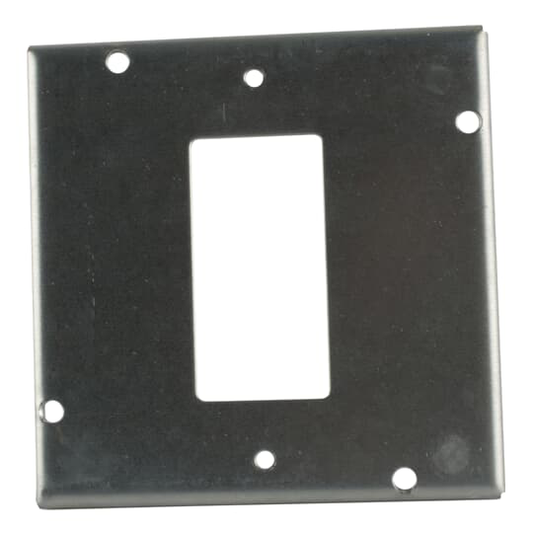 4-11/16 SQ SURF CVR, GFI, 1/2RSD