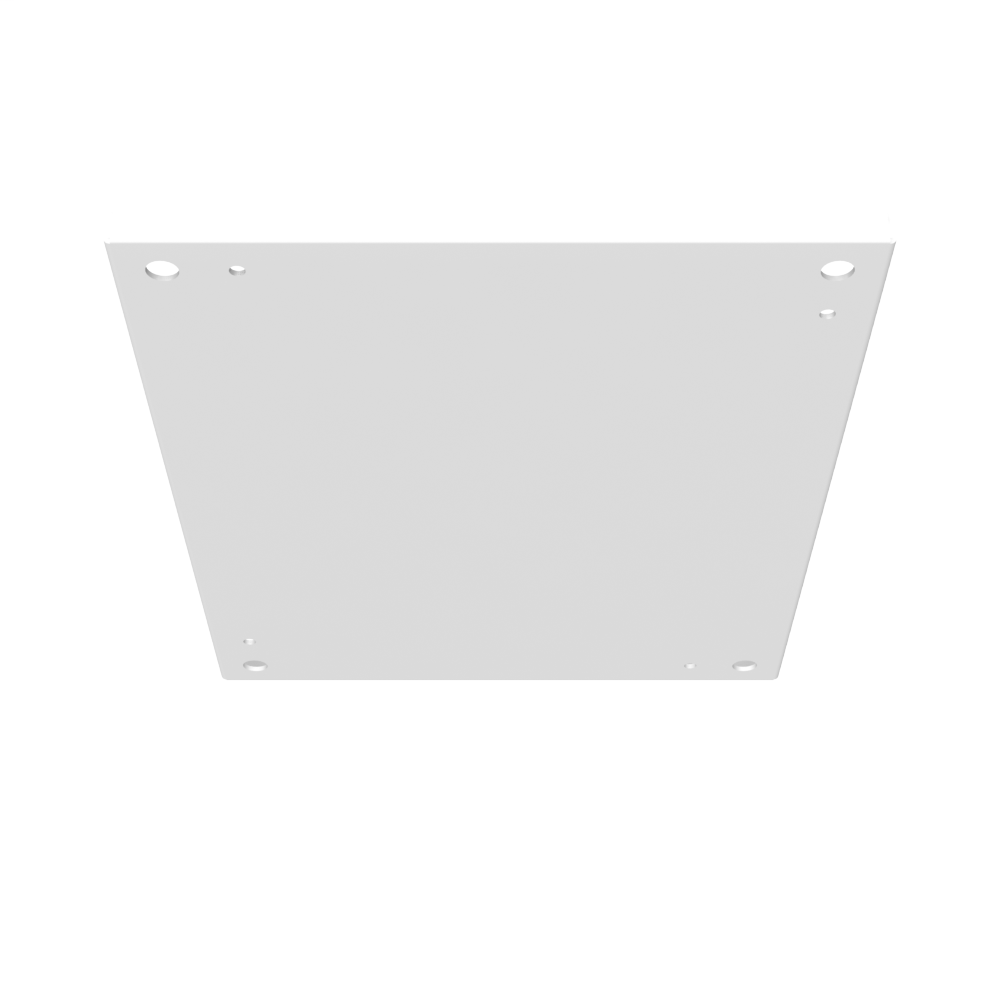 17x13 Back Panel Non UL Listed White Steel