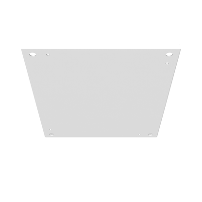 17x13 Back Panel Non UL Listed White Steel