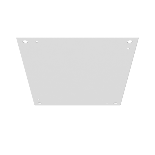 17x13 Back Panel Non UL Listed White Steel