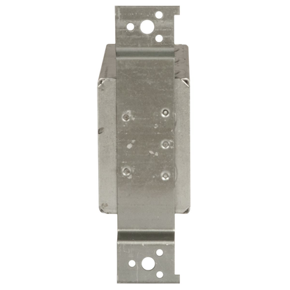 3-Gang Switch Box, Welded, 2-1/2 in Deep, Eleven 1/2 & Eleven 3/4 in. KO's