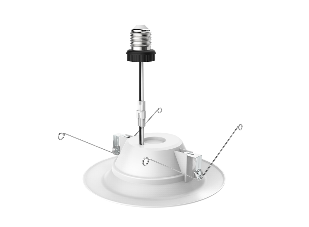 9.8 watt LED Downlight Retrofit; 5 - 6"; 3000K; Dimmable; 120 volts