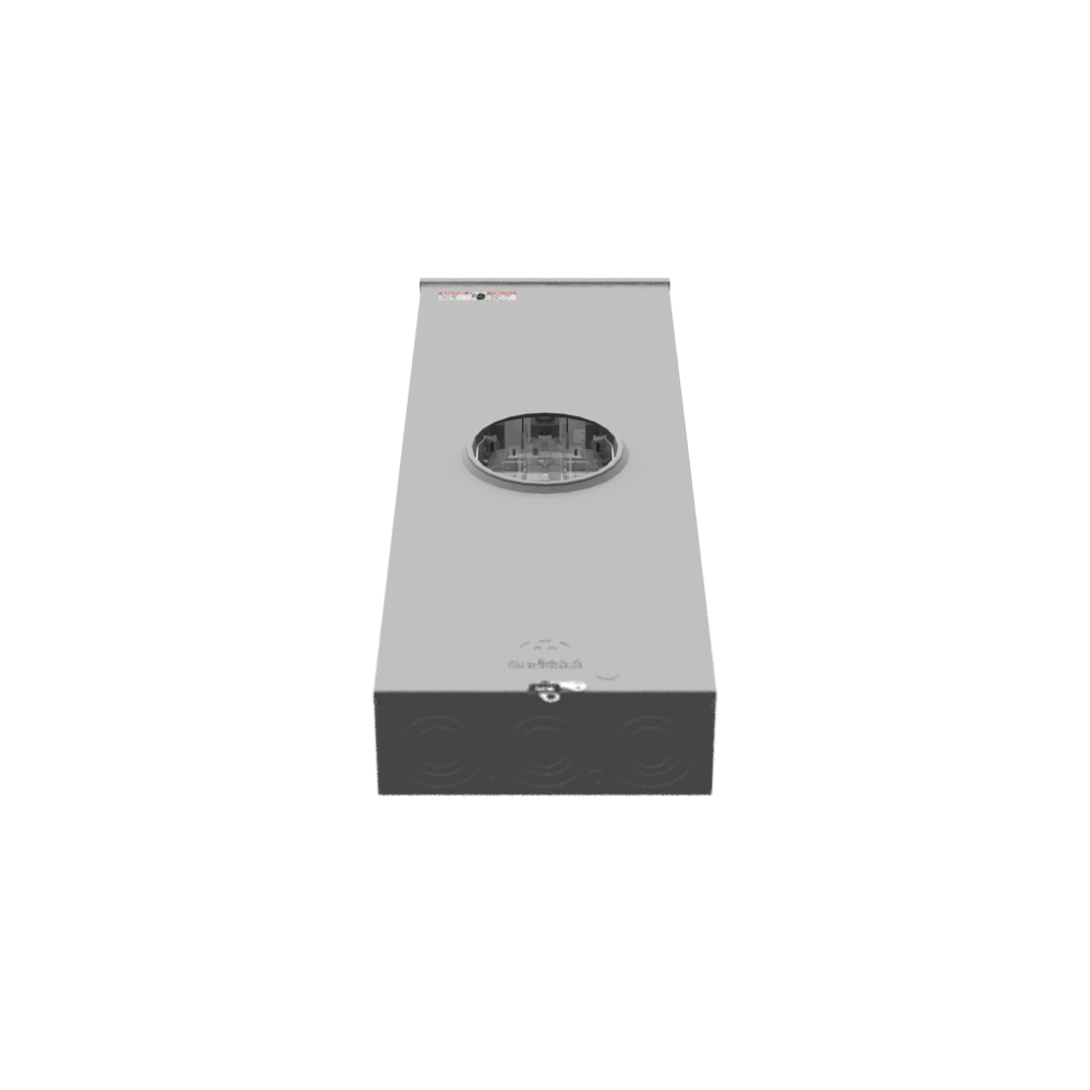 4 Terminal Ringless Large Hub Open Lever Bypass Single Connector 4-600kcmil 7-8 In Barrel Lock Ground With Bracket Provision