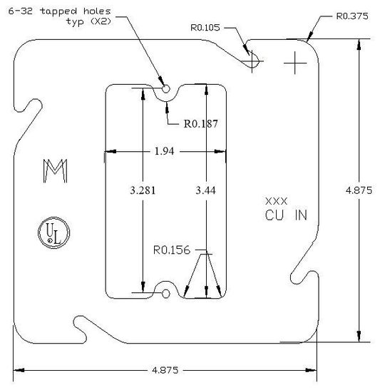 11362, Square Box Cover