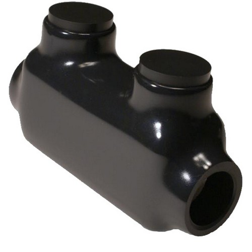 Black Insulated In-Line Splice 2 - 14