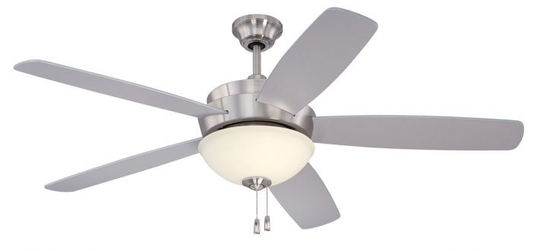52" Ceiling Fan with Blades and Light Kit - LY52BNK5