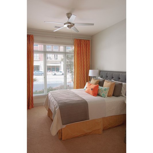 AirPro 54" 5-Blade Brushed Nickel Ceiling Fan
