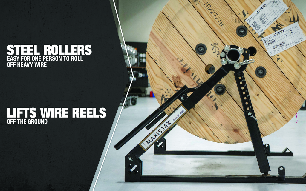 56824501 - MAXISJAX - 3,000 LBS. Reel Stands (pair)