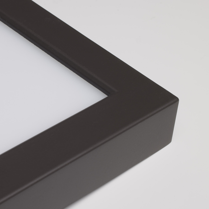 10.5 watt; 5.5" Flush Mount LED Fixture; 3000K; Square Shape; Bronze Finish; 120 volts