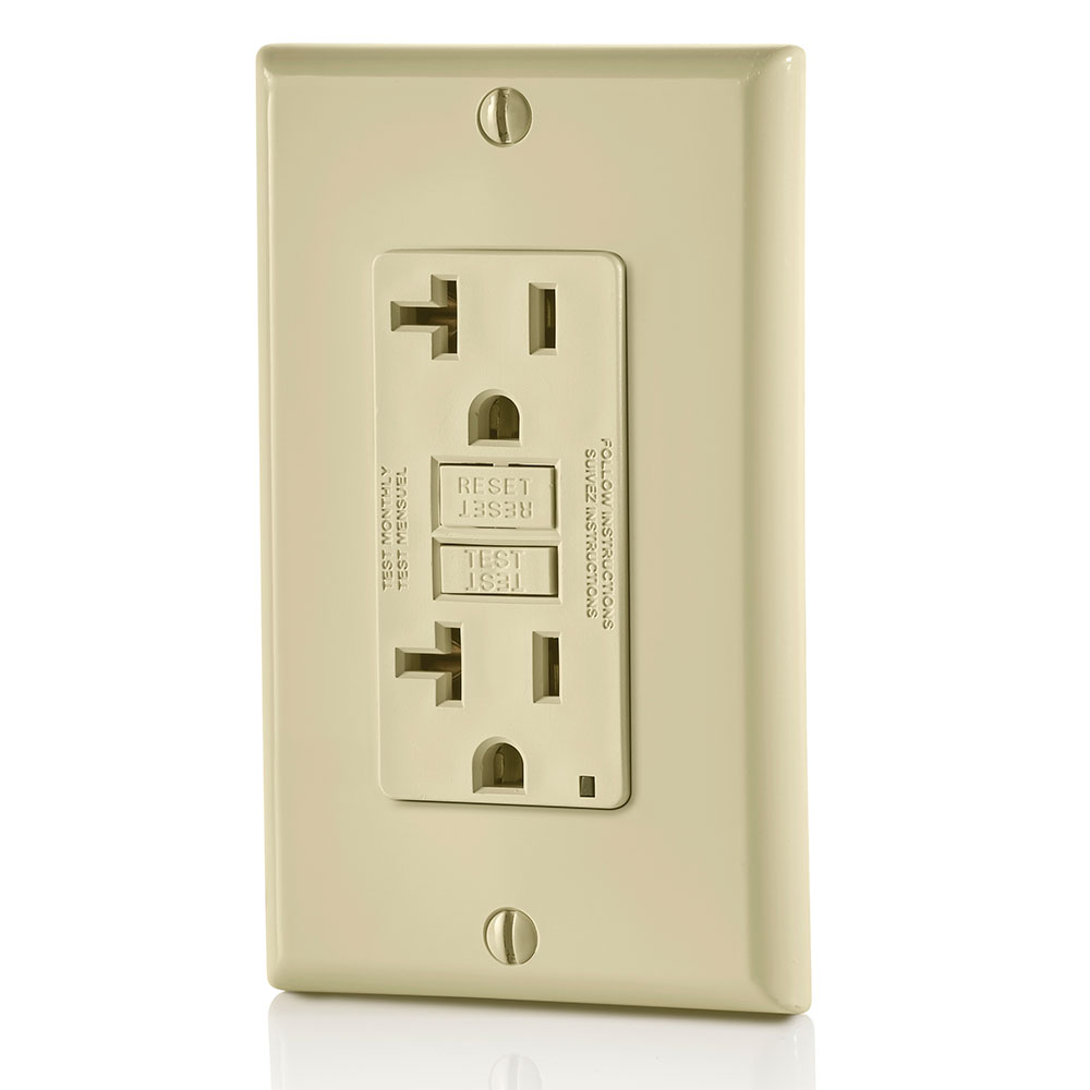 20 Amp SmartlockPro® GFCI Receptacle/Outlet