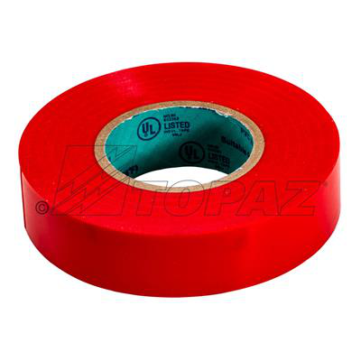 7 MIL Red Plastic Electrical Tape 3/4" x 66'