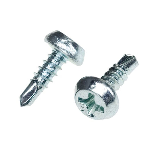 3Fdz7716 7 X 7/16 Pan Phillips Head Framing Screw Drill Pt Zinc 100/Box - 7000/Ctn