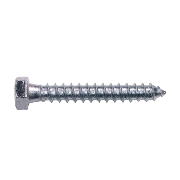 3Hls38212 3/8 X 2-1/2 Hex Lag Screw (Full Thread) Zinc 50/Box - 500/Ctn