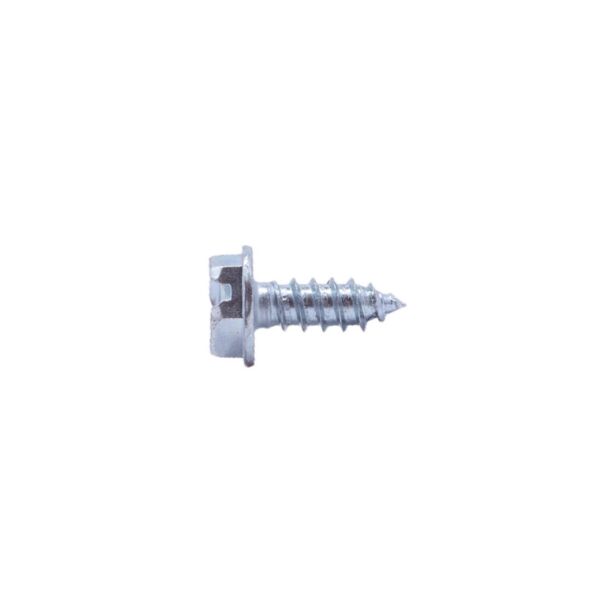 3Hws10012 10 X 1/2 Hex Slot Washer Head Sheet Metal Screw Zinc 100/Box