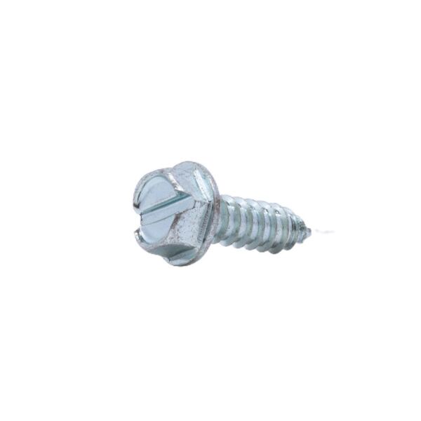 3Hws10034 10 X 3/4 Hex Slot Washer Head Sheet Metal Screw Zinc 100/Box
