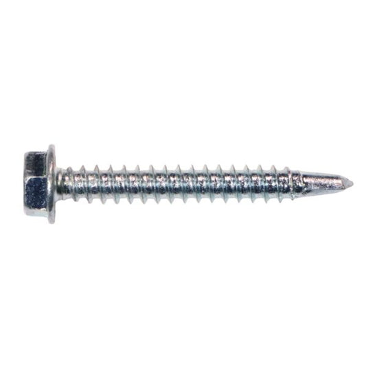 3Hwt08114 8 X 1-1/4 Hex Washer Head Self Drilling Screw Zinc 100/Box