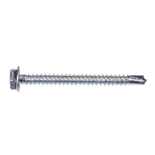 3Hwt10200 10 X 2 Hex Washer Head Self Drilling Screw Zinc 100/Box - 1500/Ctn
