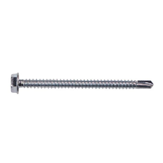 3Hwt10212 10 X 2-1/2 Hex Washer Head Self Drilling Screw Zinc 100/Box - 1500/Ctn