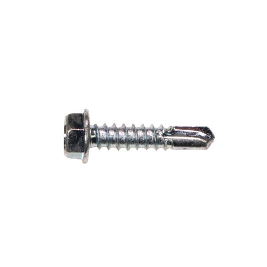 3Hwt10100 10 X 1 Hex Washer Head Self Drilling Screw Zinc 100/Box - 2500/Ctn
