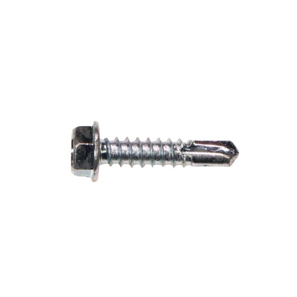 3Hwt08100 8 X 1 Hex Washer Head Self Drilling Screw Zinc 100/Box
