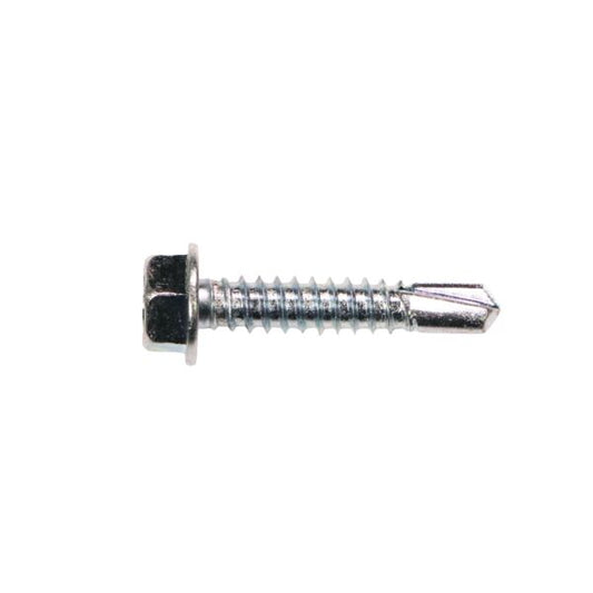 3Hwt14100 14 X 1 Hex Washer Head Self Drilling Screw Zinc 100/Box - 1500/Ctn