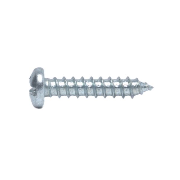 3Pcs12114 12 X 1-1/4 Pan Combo Sheet Metal Screw Zinc 100/Box