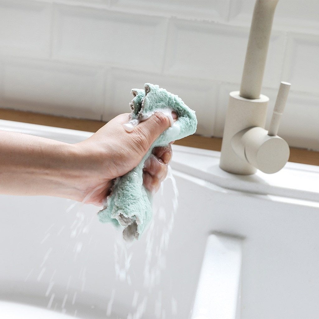 4 PCS Microfiber Kitchen Towels