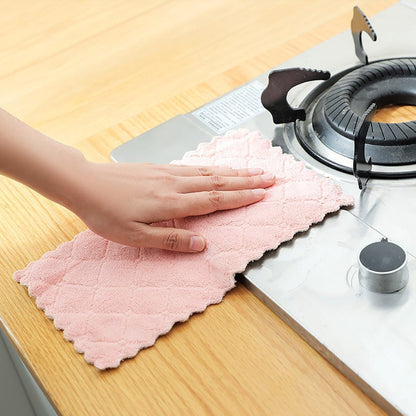 4 PCS Microfiber Kitchen Towels