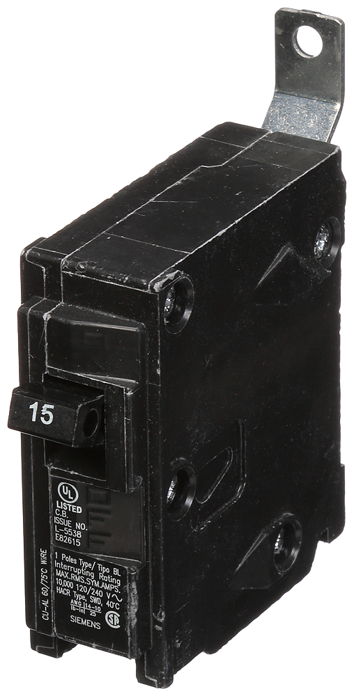 BREAKER 15A 1P 120V 10K BL