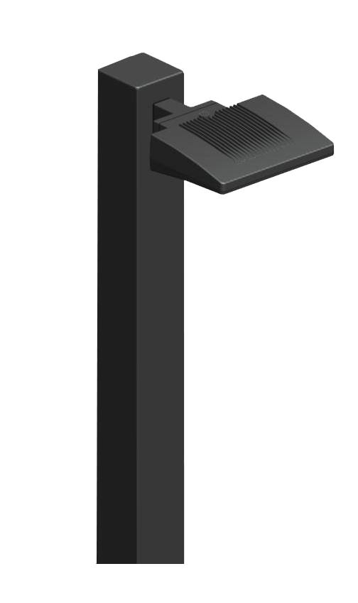 AREALIGHTS 2783 LUMENS LED 18W 3000K WARM LED with SQUARE POLE MOUNT ADAPTOR BRONZE 120V PHOTOCELL