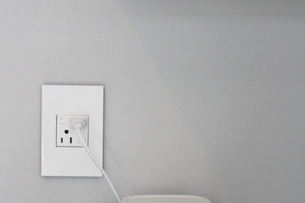 adorne® Tamper-Resistant 15A Duplex Self-Test GFCI Receptacles, White