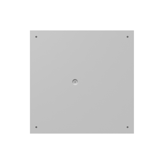 16x6x16 Screw Cover Type 1 UL Listed Steel No Knockouts ANSI 61 Gray Cover