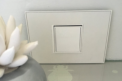 adorne® 20A 1-Gang Pop-Out Outlet, White