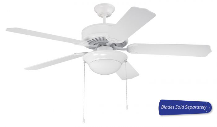 52" Ceiling Fan with Light (Blades Sold Separately) - C209W