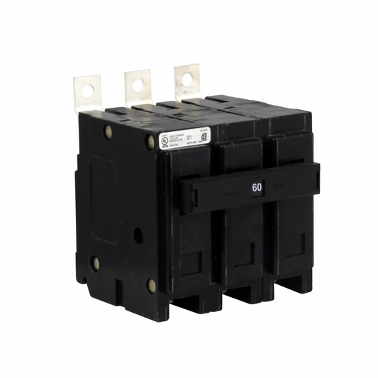 60 Amp, 3 Pole, Circuit Breaker Bolt-On