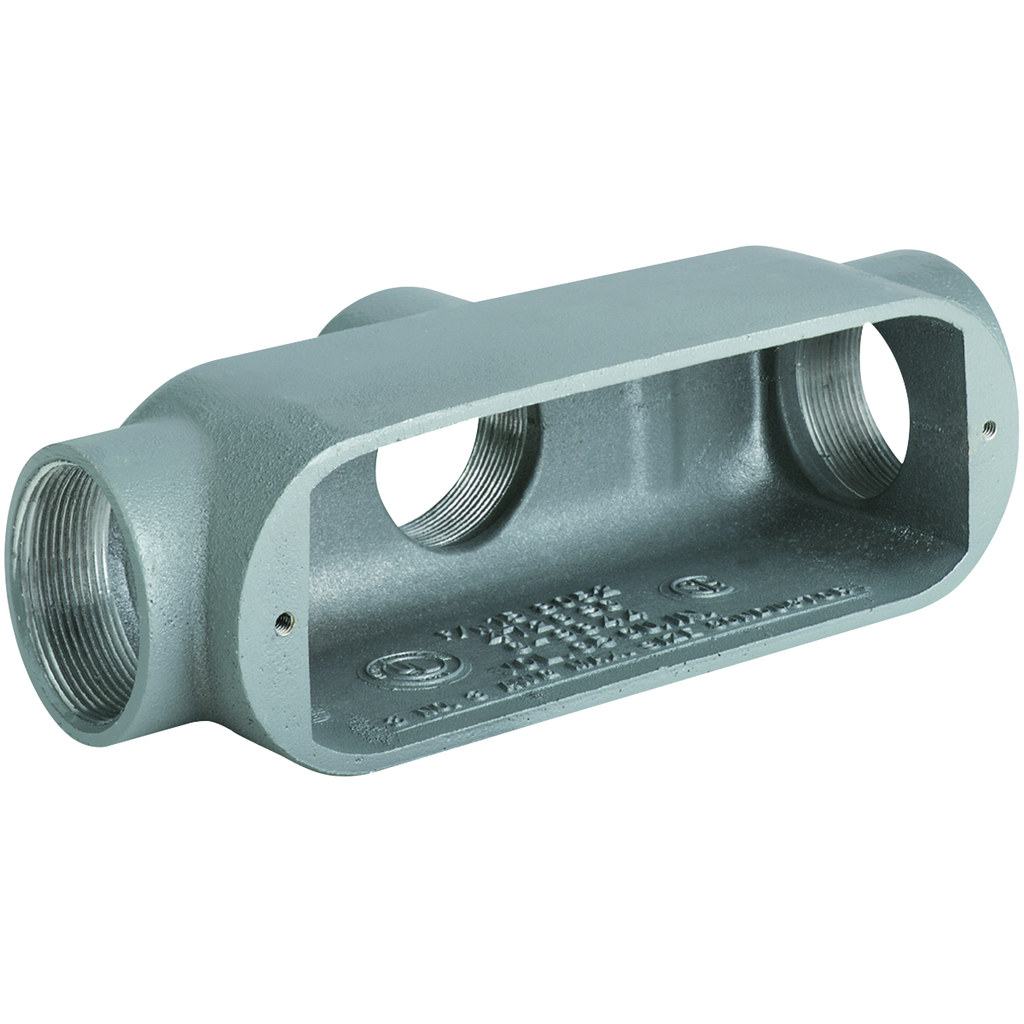 3/4" TB Hub, Aluminum O Series Conduit Body