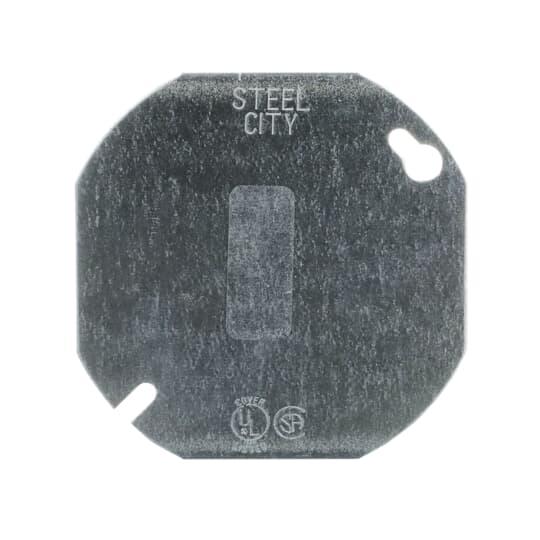 4 INCH OCT BOX COVER,STL,FLAT&BLANK