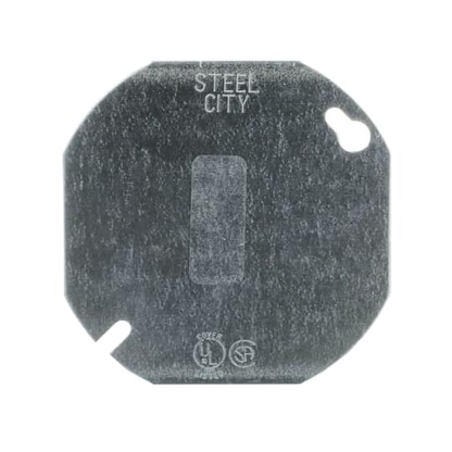 4 INCH OCT BOX COVER,STL,FLAT&BLANK