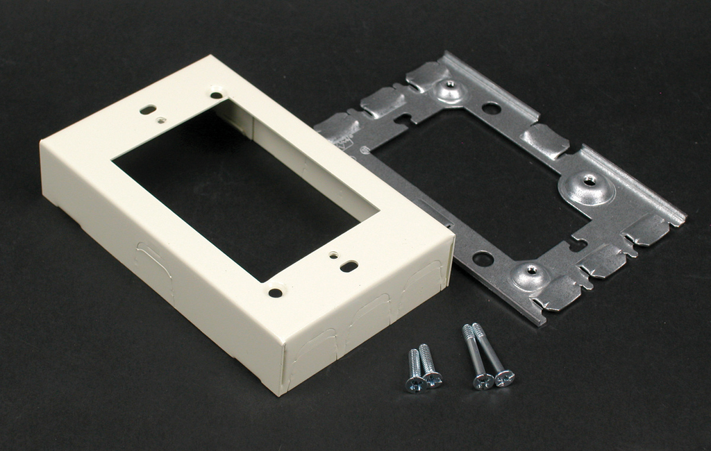 500/700 Single-Gang Flush Type Extension Adapter Fitting