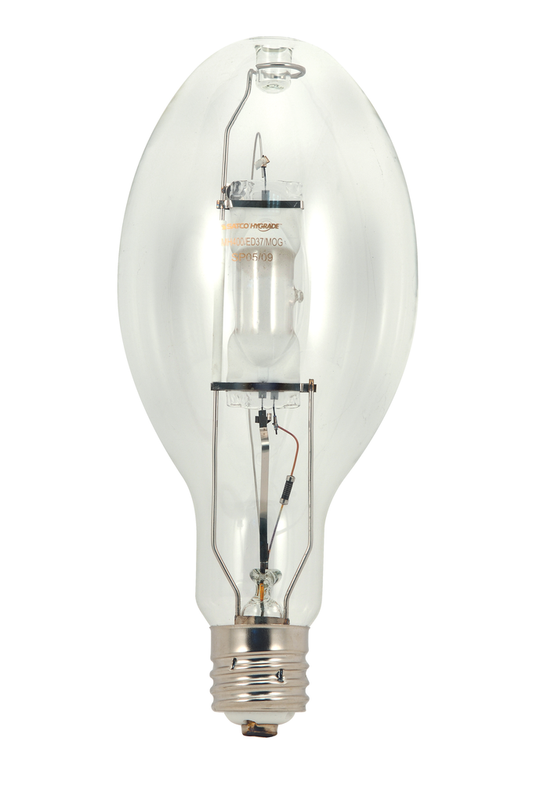 250 Watt; Metal Halide HID; Mogul base; ED28; Clear; 65 CRI; 4000K