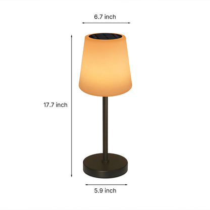 Waterproof Smart Solar Table Lamps Remote Control Desk Lamp