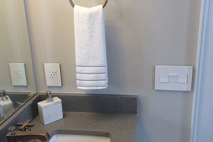 adorne® Tamper-Resistant 15A Duplex Self-Test GFCI Receptacles, White