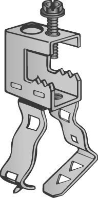 Beam Clamp to Conduit Hanger - Bottom Mount - Posi-Lock 1/2" - 3/4" Conduits