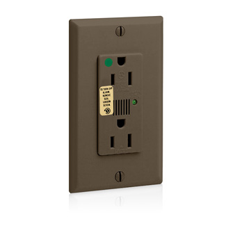 15 Amp, 125 Volt, Decora Plus Surge Protective Duplex Receptacle Outlet, Heavy Duty Hospital Grade