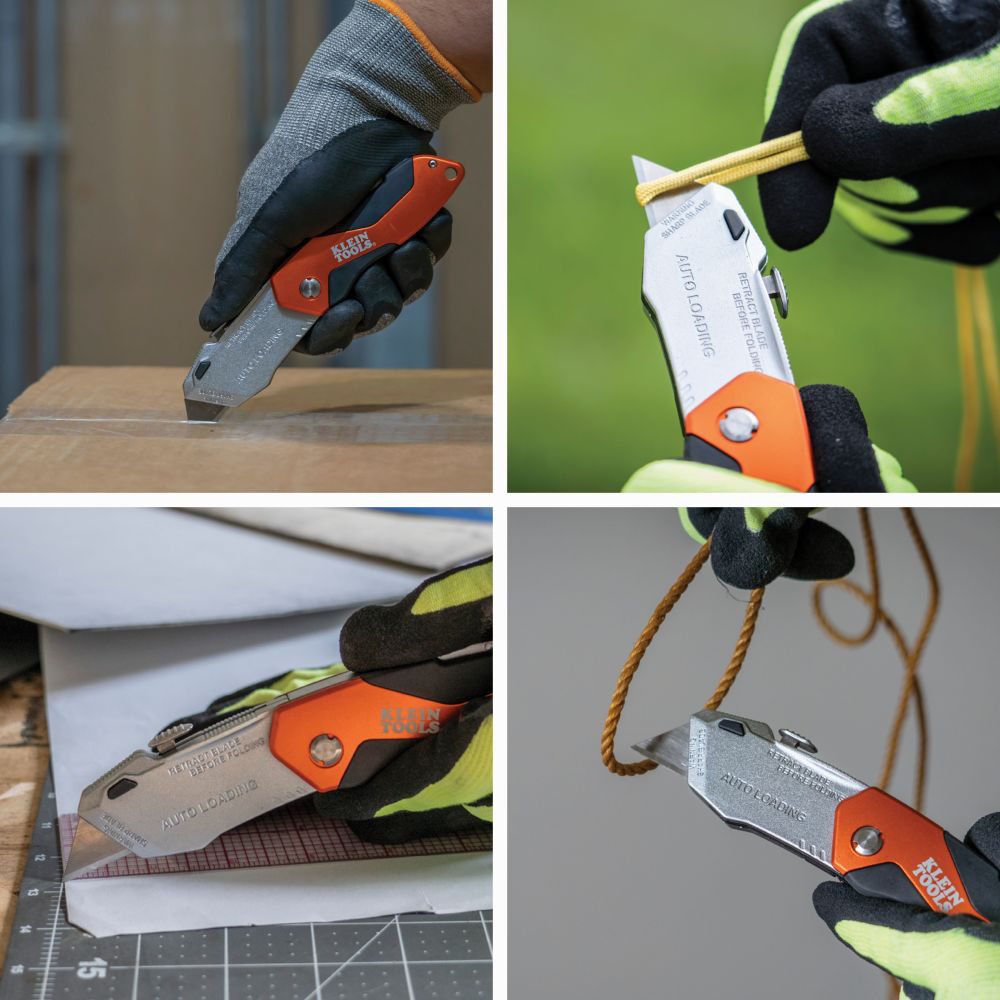 Auto-Loading Folding Utility Knife