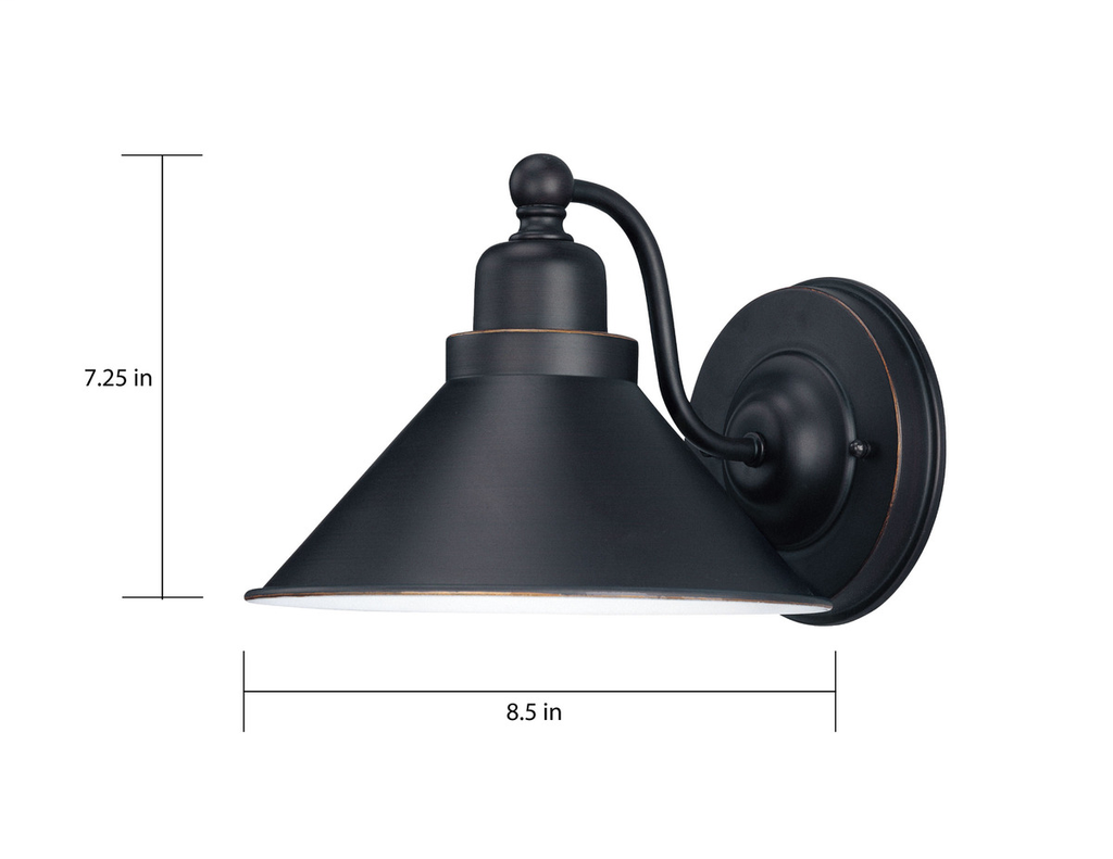Bridgeview - 1 Light Wall Sconce - Mission Dust Bronze Finish