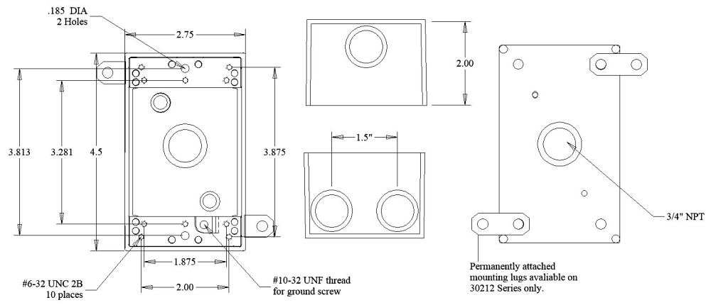 30212, Weatherproof Outlet Box