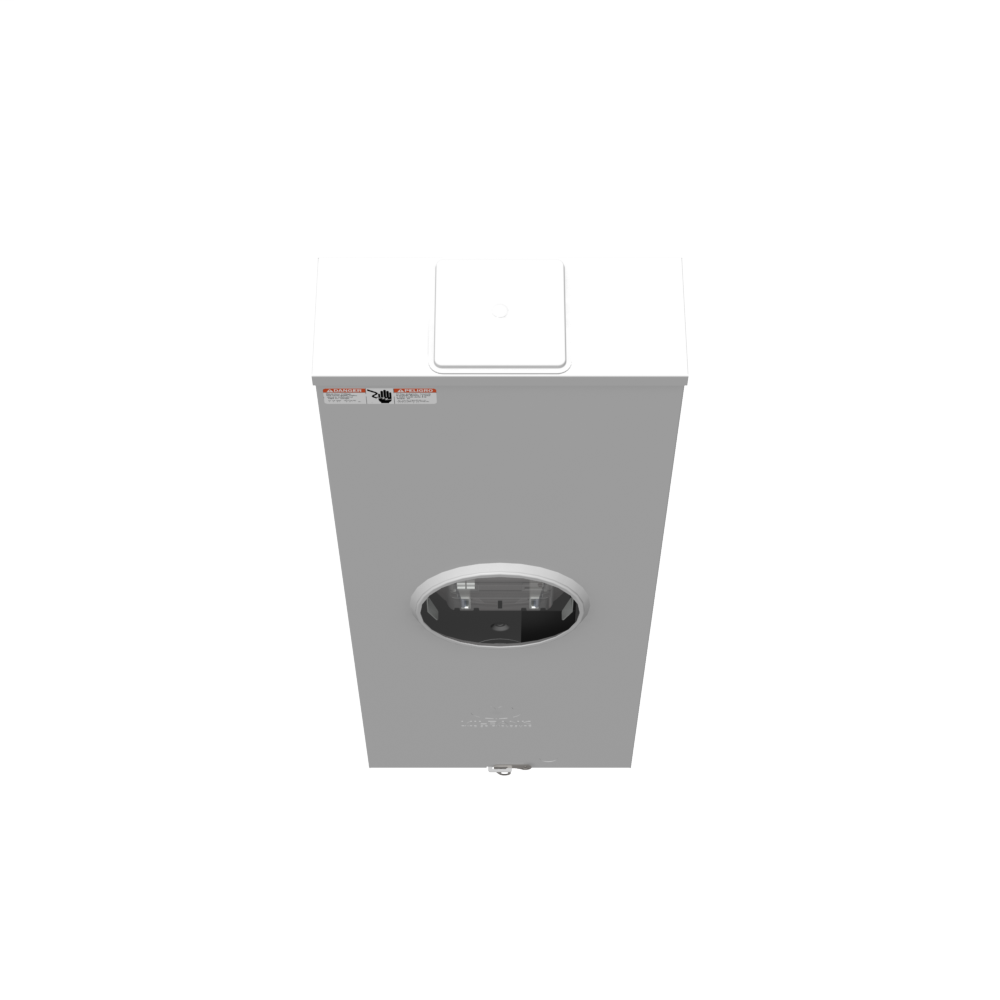 5 Terminal Ringless Large Closing Plate With 3 In Hub Pack Inside Meter Socket Lever Bypass 7-8 In Barrel Lock Ground With Bracket Provision