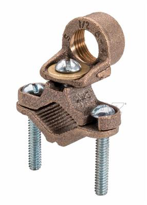 1/2" - 1" Ground Clamps for Rigid Conduit with Conduit Hubs - Conduit Size 1"
